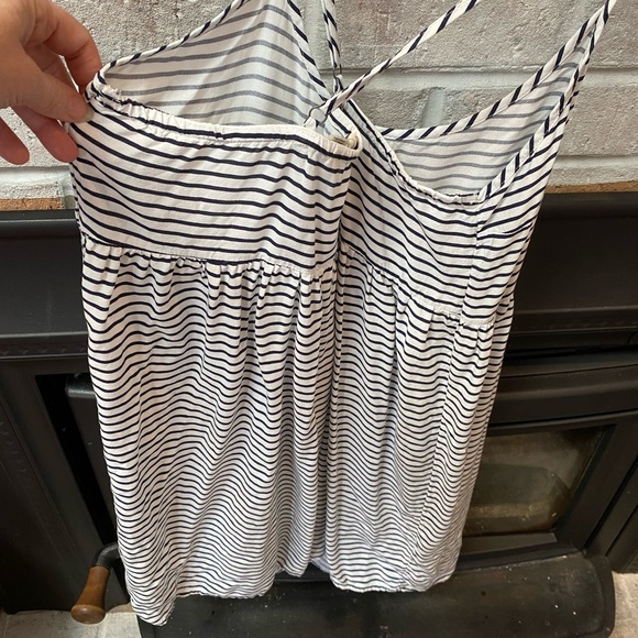 Roxy Sundress - Black /White Stripes -M - Picture 5 of 5